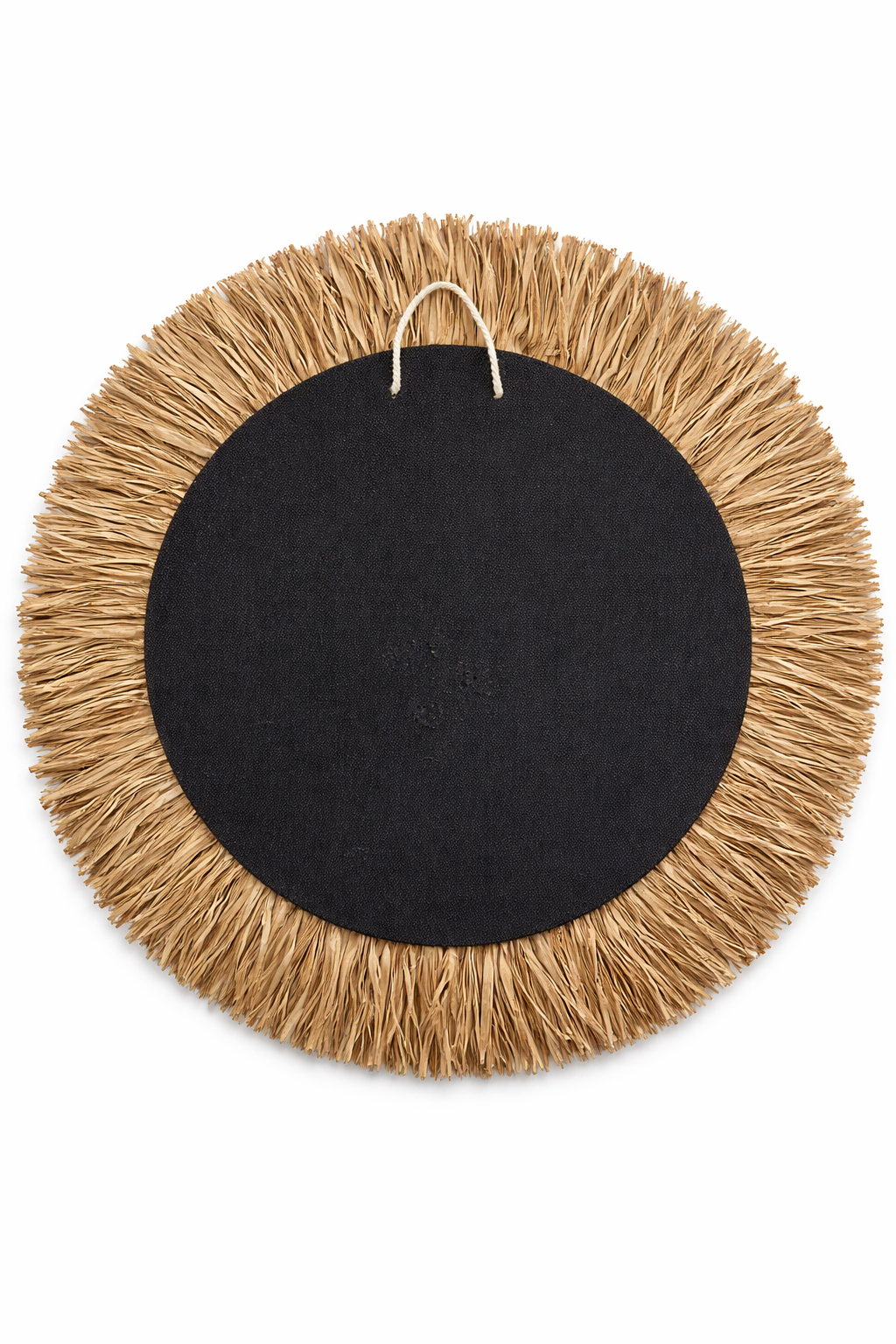 achterkant wandbord rotan Bali muurdecoratie